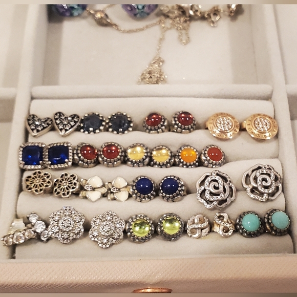 Authentic Pandora earrings. - Picture 3 of 3